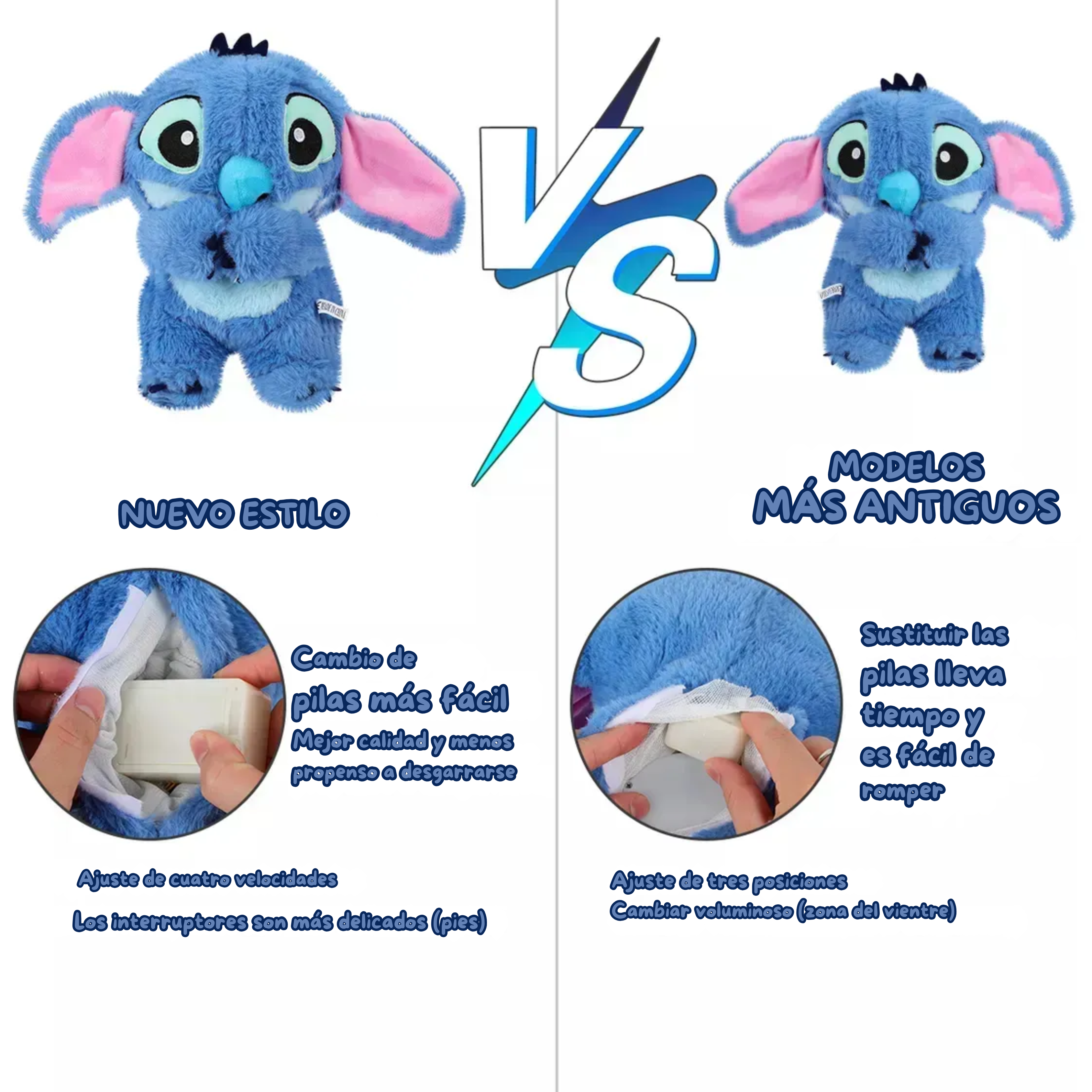 Peluche de Stitch Antiestrés